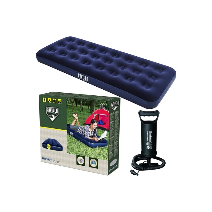 Bestway - Bestway Pavillo Tek Kişilik Şişme Yatak Pompa Dahil