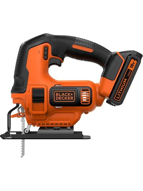 Black & Decker BDCJS18-QW 18Volt / 2,0Ah Li-Ion Pandül Hareketli Dekupaj Testere - 1