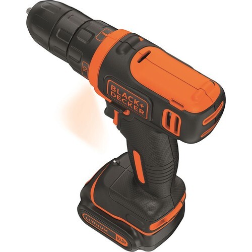 Black&Decker BDCDD12KB-QW 10.8V/1.5Ah Li-ion Çift Akülü Vidalama - Thumbnail