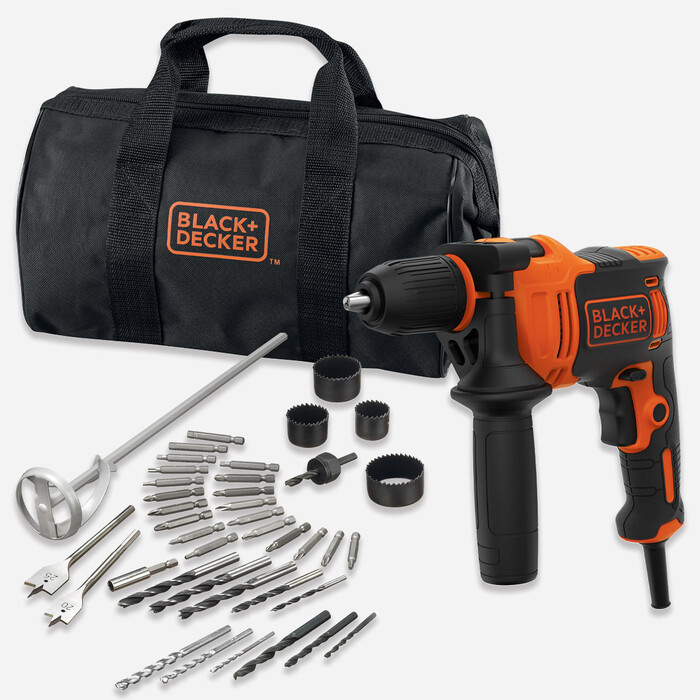 black&decker - Black&Decker BEH710S 710W 13 mm Darbeli Matkap