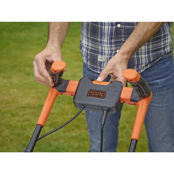 Black&Decker BEMW471BH 1600W 38 cm Elektrikli Çim Biçme Makinası - Thumbnail