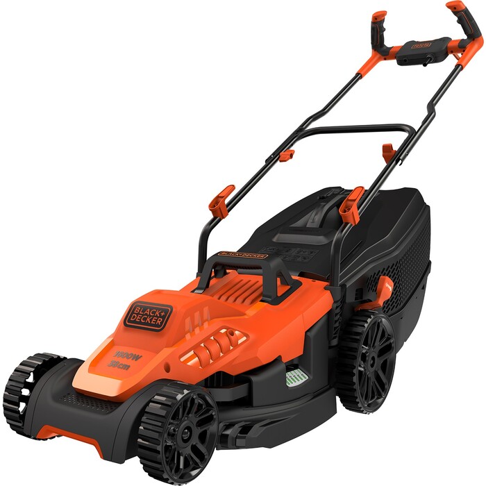 Black&Decker BEMW471BH 1600W 38 cm Elektrikli Çim Biçme Makinası - Thumbnail