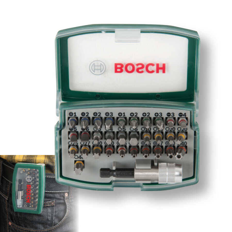 Bosch 32 Parça Vidalama Seti