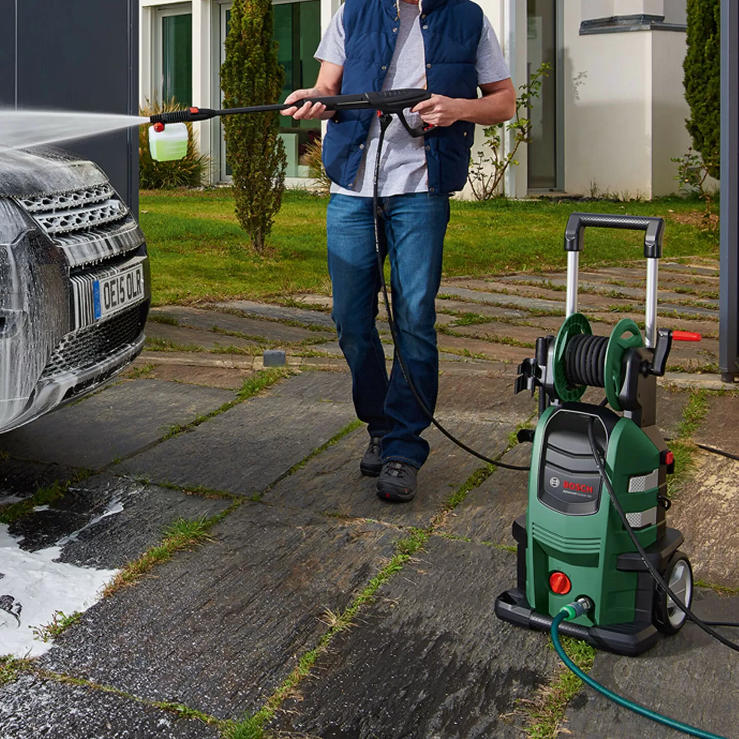 Bosch Advanced Aquatak 160 bar Yüksek Basınçlı Yıkama Makinesi - Thumbnail