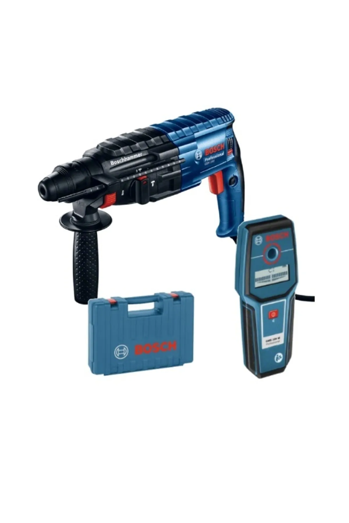 Bosch - Bosch Gbh 240 + Gms 100 (profesyonel Kırıcı Delici Matkap + Metal Tarama Cihazı)