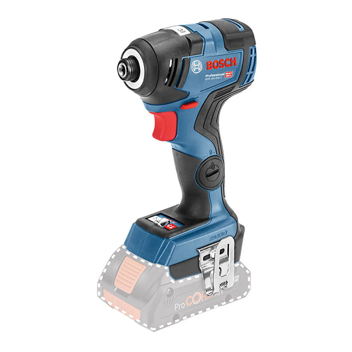 Bosch - Bosch GDR 18V-200C Solo Vidalama