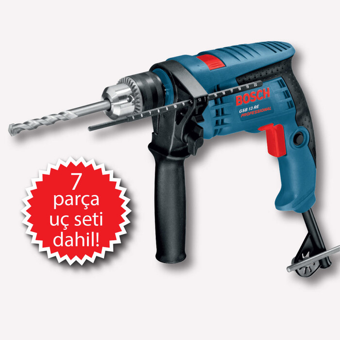 Bosch - Bosch GSB-16RE Profesyonel 750W 18 mm Darbeli Matkap