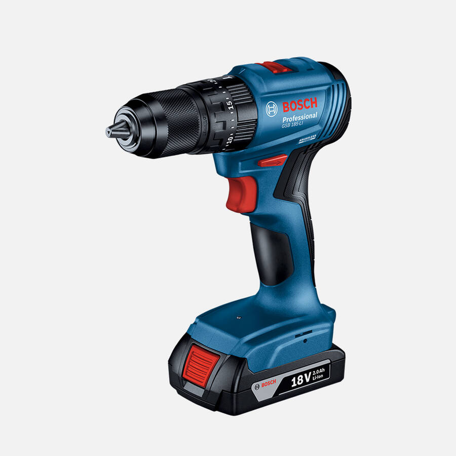 Bosch GSB 185-LI (1x2.0Ah) Darbeli Akülü Vidalama