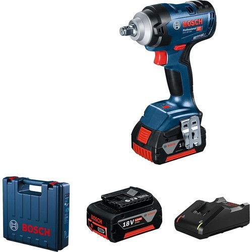 Bosch - Bosch Professional Gds 18V-400 Akülü Darbeli Somun Sıkma Makinesi