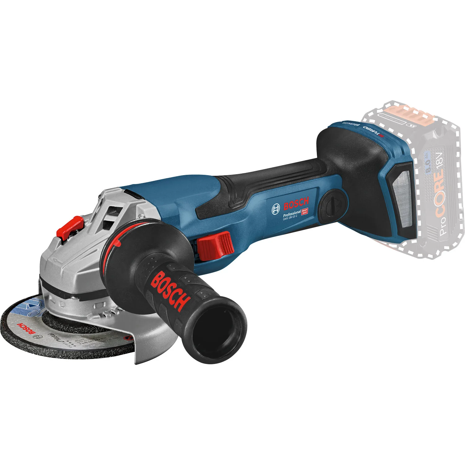 Bosch - Bosch Professional GWS 18V-15 C (Solo)