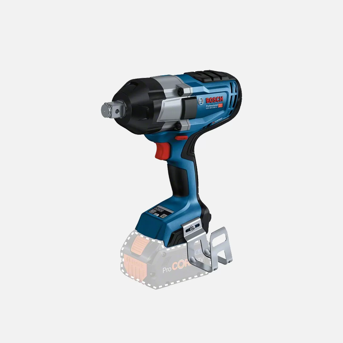 Bosch - Bosch Profesyonel GDS 18V-1050 H Solo Li-on Darbeli Akülü Vidalama