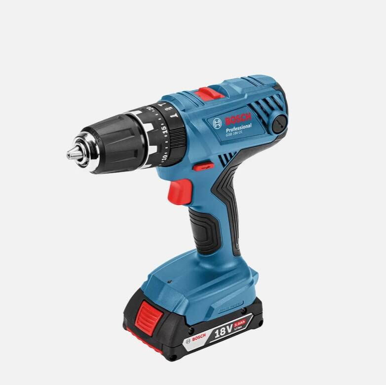 Bosch Profesyonel GSB 18V-21 Akülü Darbeli Vidalama Matkap