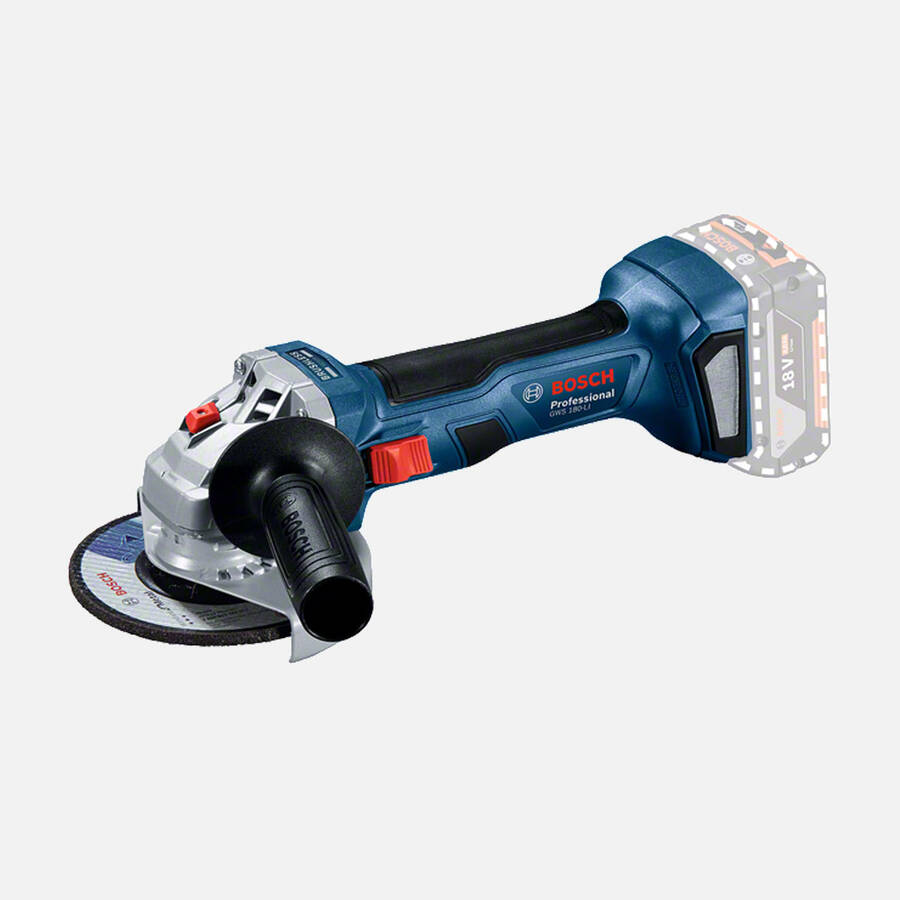 Bosch Profesyonel GWS 180-LI (Solo) 125 mm Akülü Taşlama Makinesi Akü Dahil Değildir.