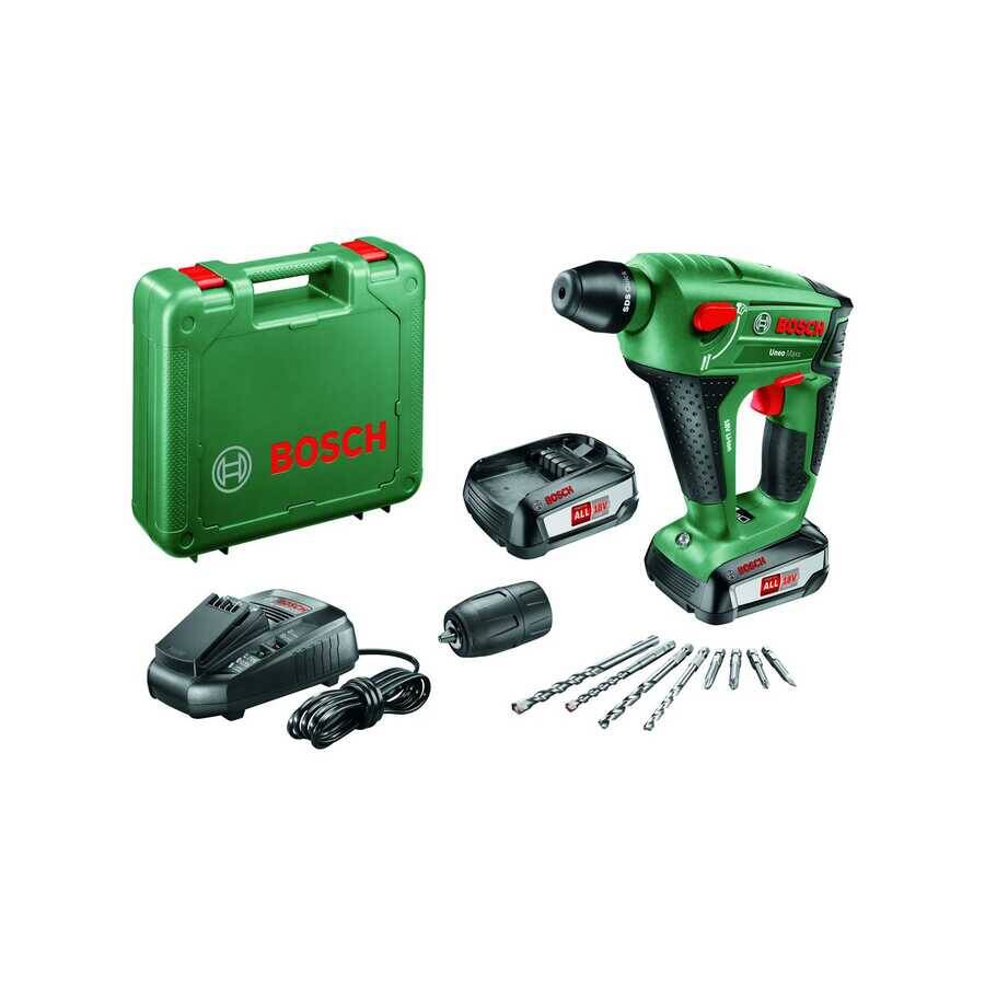 Bosch UNEO Maxx 18 V (2,5 Ah Çift Akü)