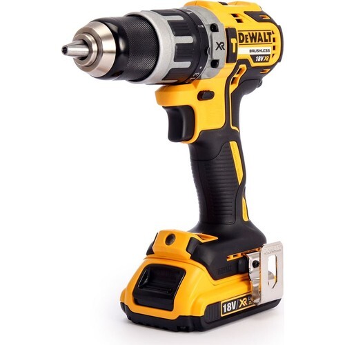 Dewalt DCD796D2-QW 18V/2.0Ah Li-ion Çift Akülü Kömürsüz Profesyonel Darbeli Matkap - Thumbnail