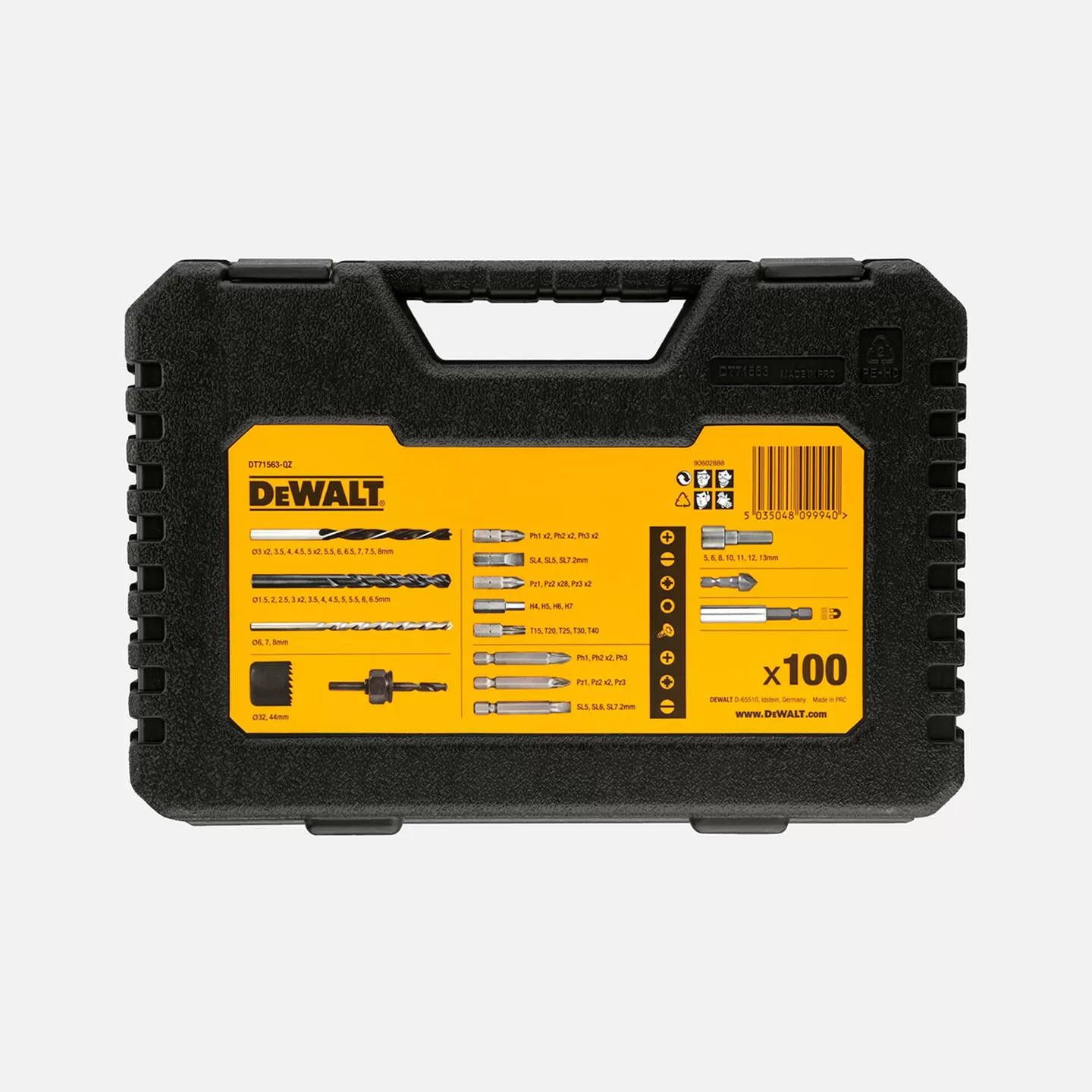 Dewalt DT71563-QZ 100 Parça Uç Seti