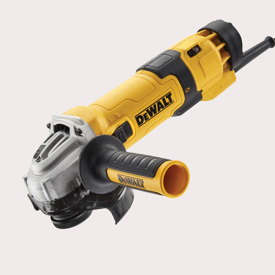 Dewalt DWE4257 1500 Watt 125mm Devir Ayarlı Profesyonel Avuç Taşlama