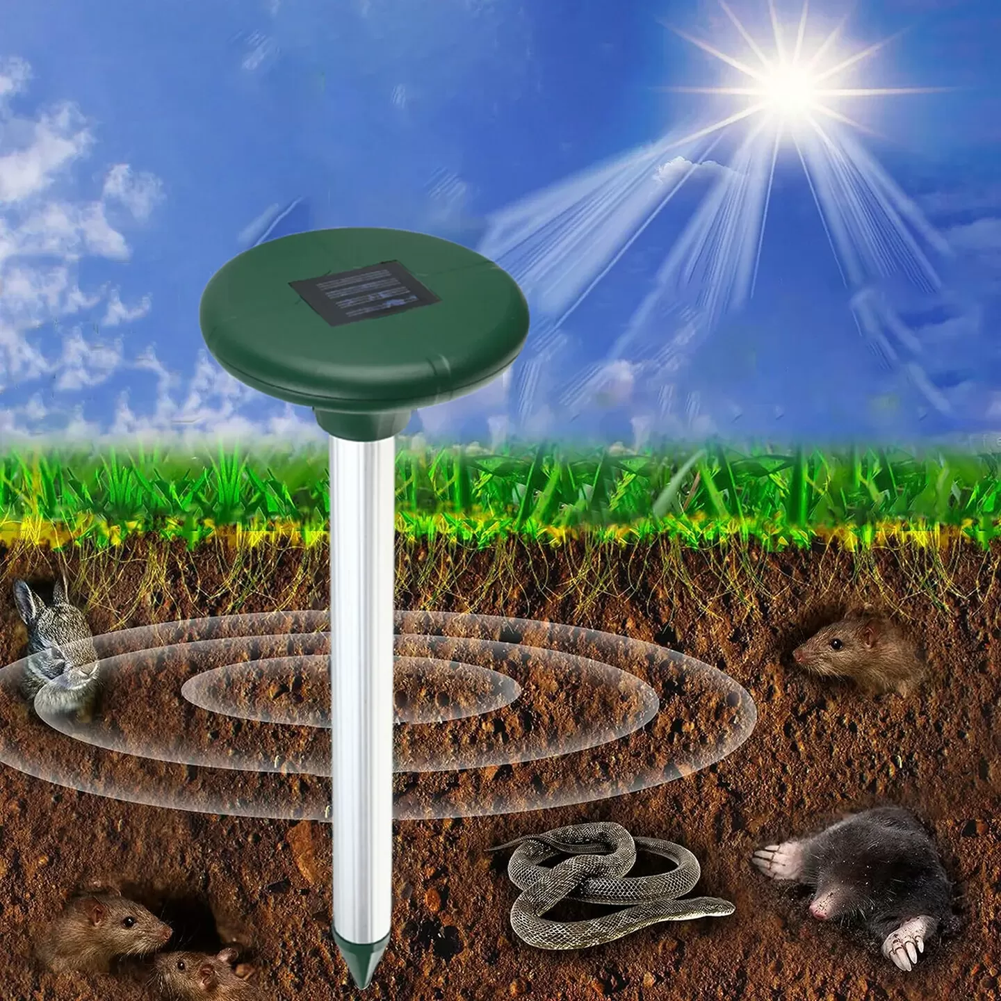 Dlc AGTZ-01 Solar Köstebek Fare Kovar