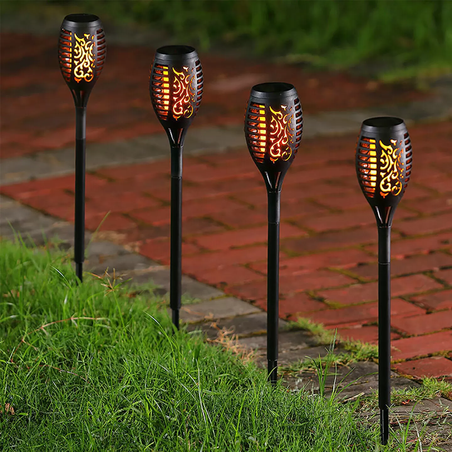 DLC Solar Meşale 12Led Efekt
