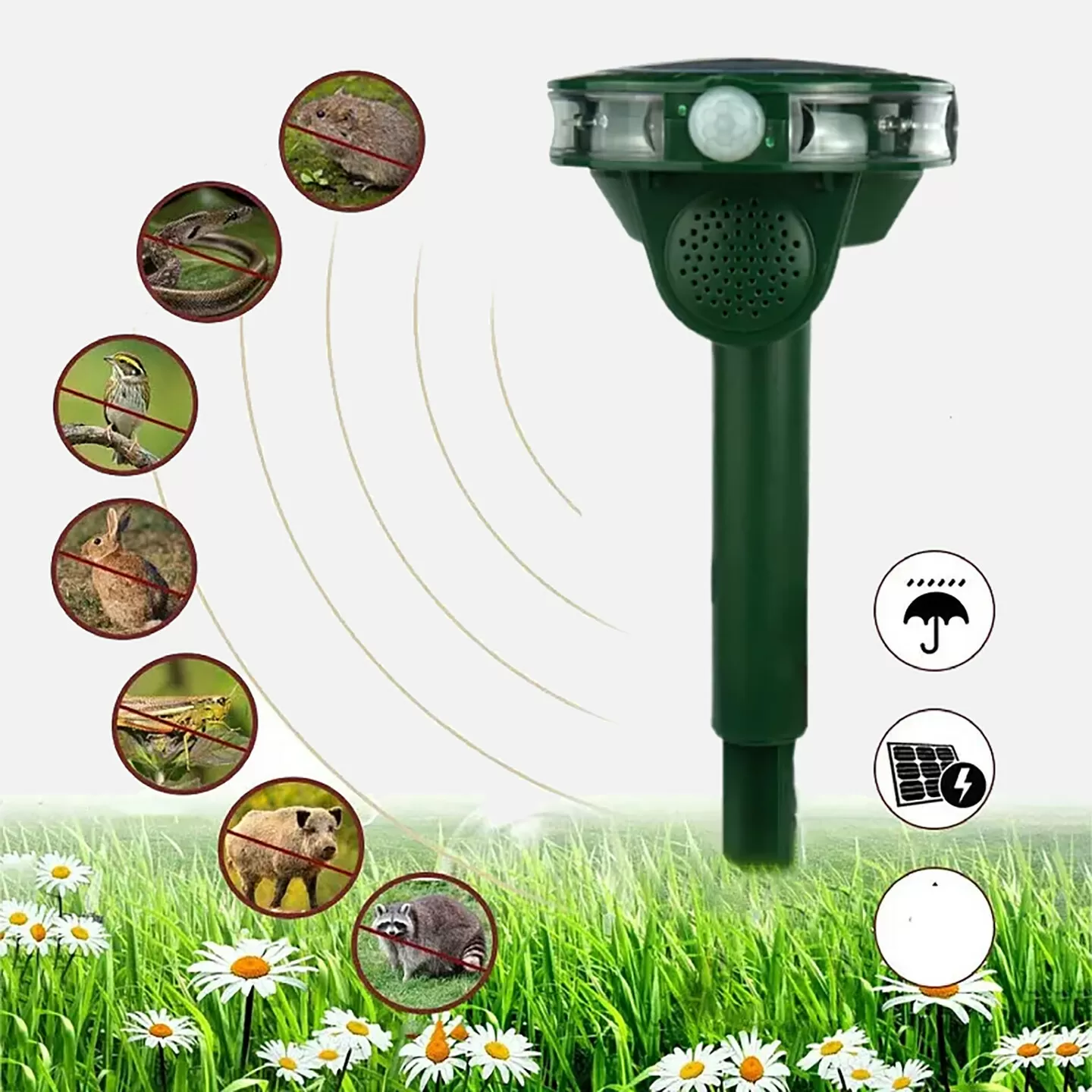 DLC Solar Sensörlü Kedi Köpek Kovar