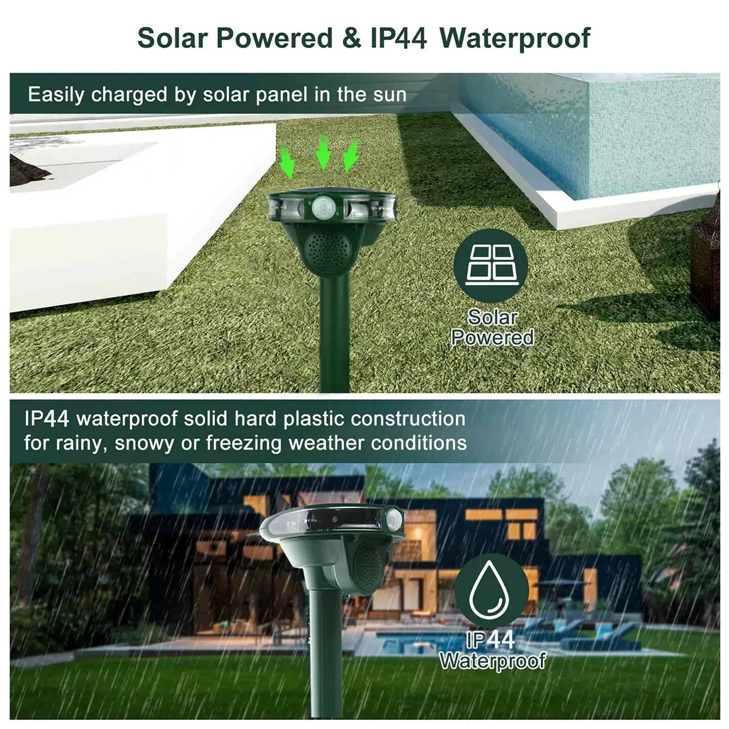 DLC Solar Sensörlü Kedi Köpek Kovar - Thumbnail