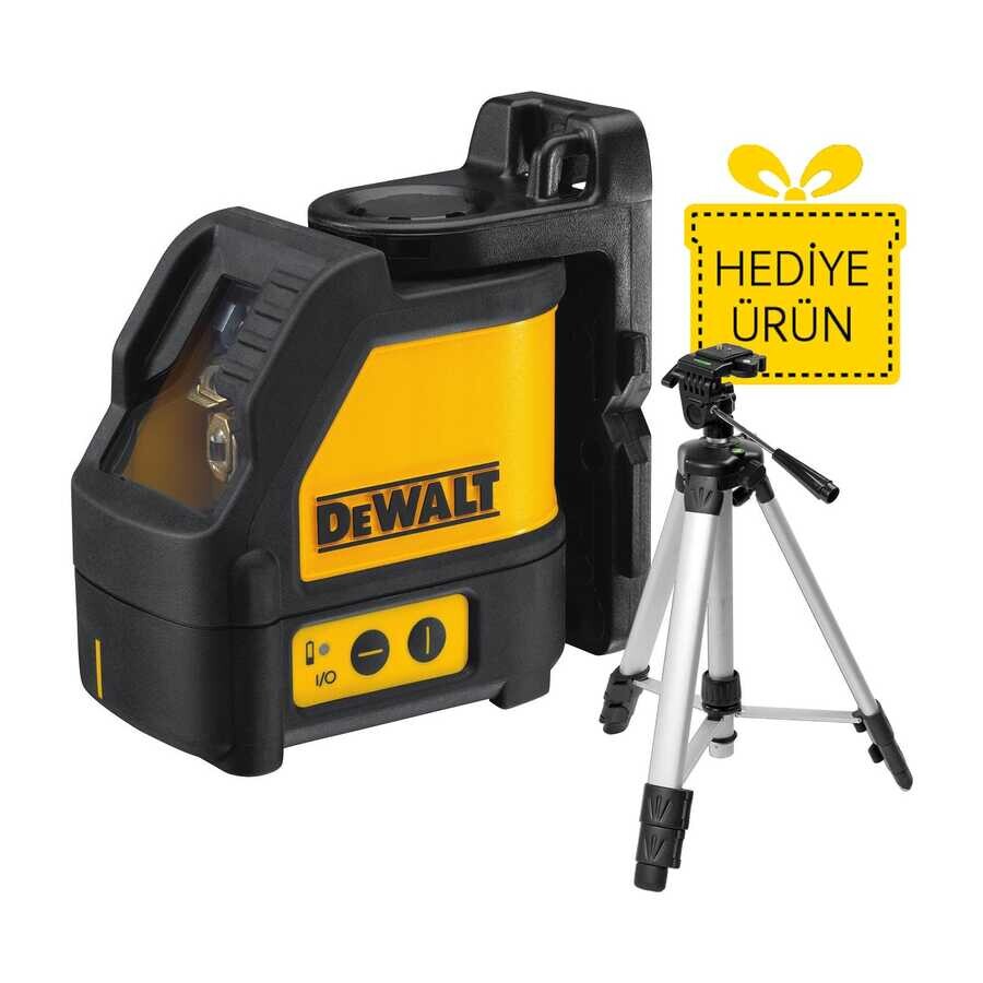 Dewalt - Dewalt DW088K+Tripod Profesyonel Yatay ve Dikey Otomatik Hizalamalı Çizgi Lazer Distomatı