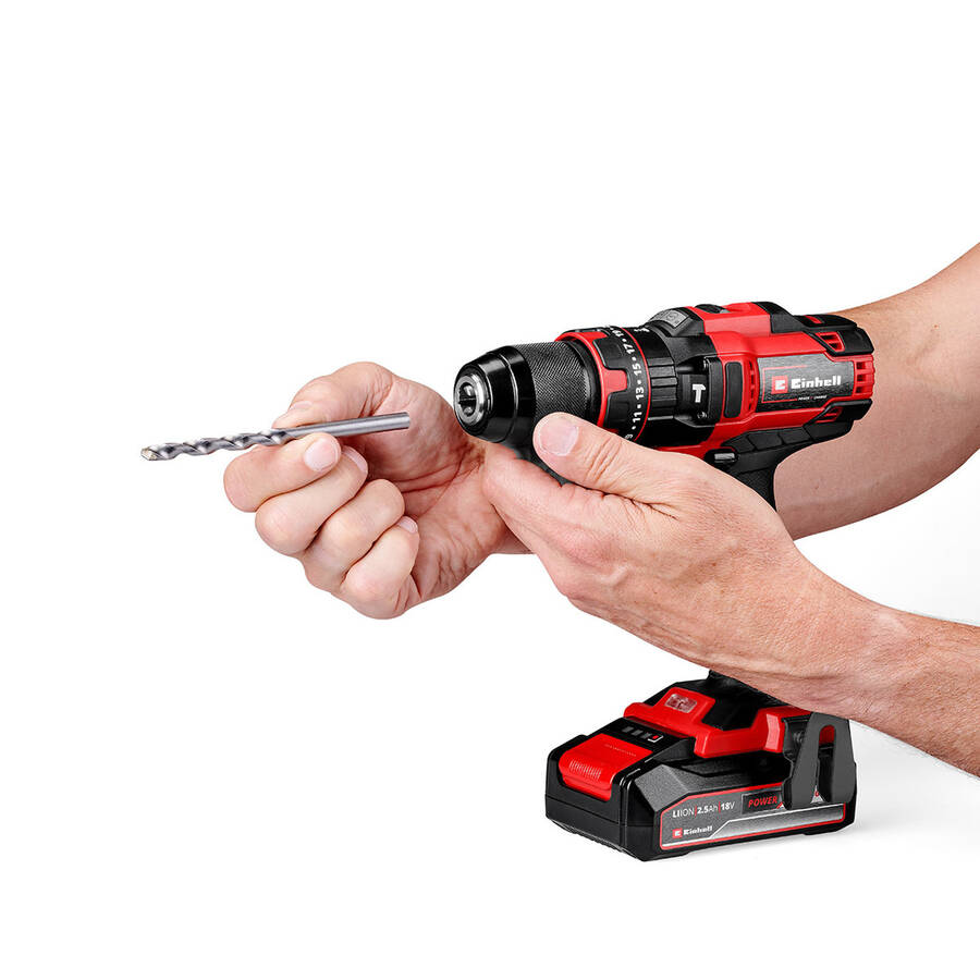 Einhell TE-CD 18/44 Li-i Akülü Darbeli Vidalama (1x2,5 Ah)