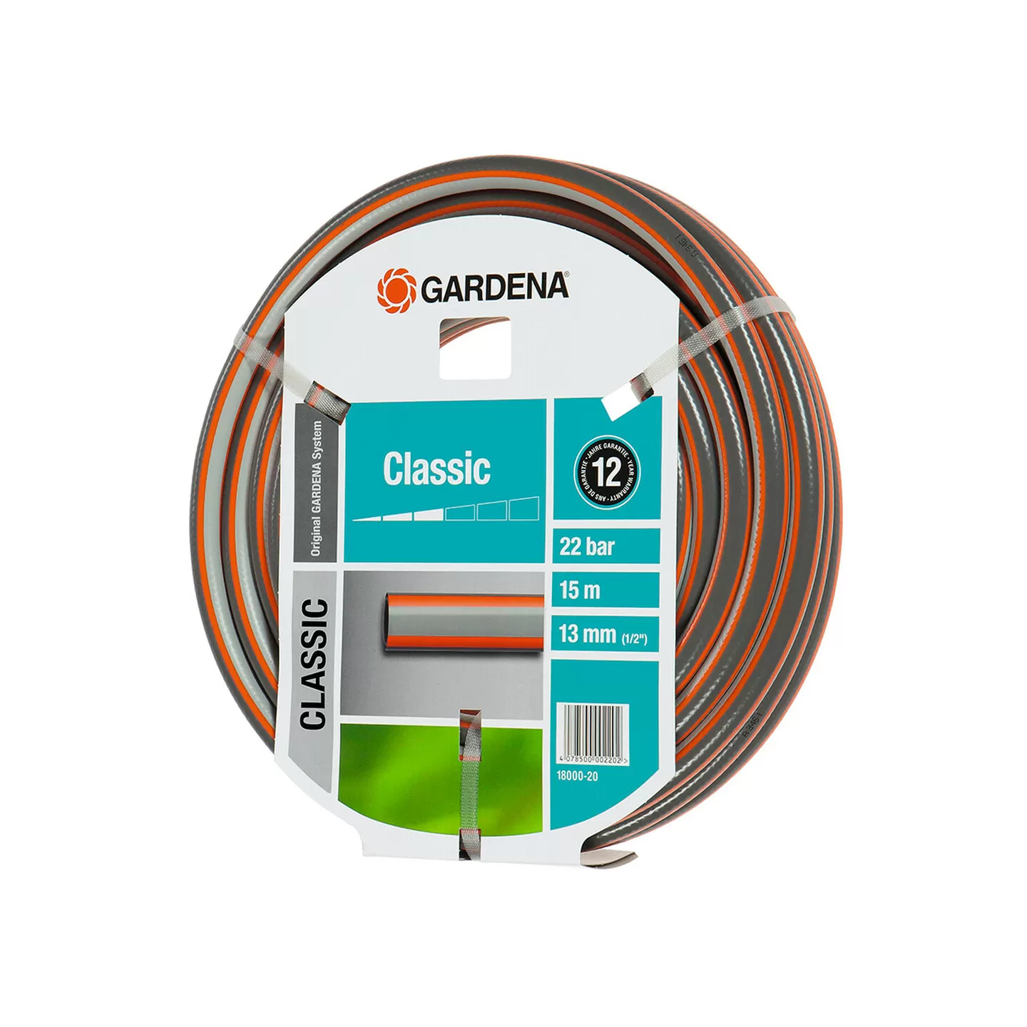 Gardena - Gardena 18000 Classic Hortum 15m