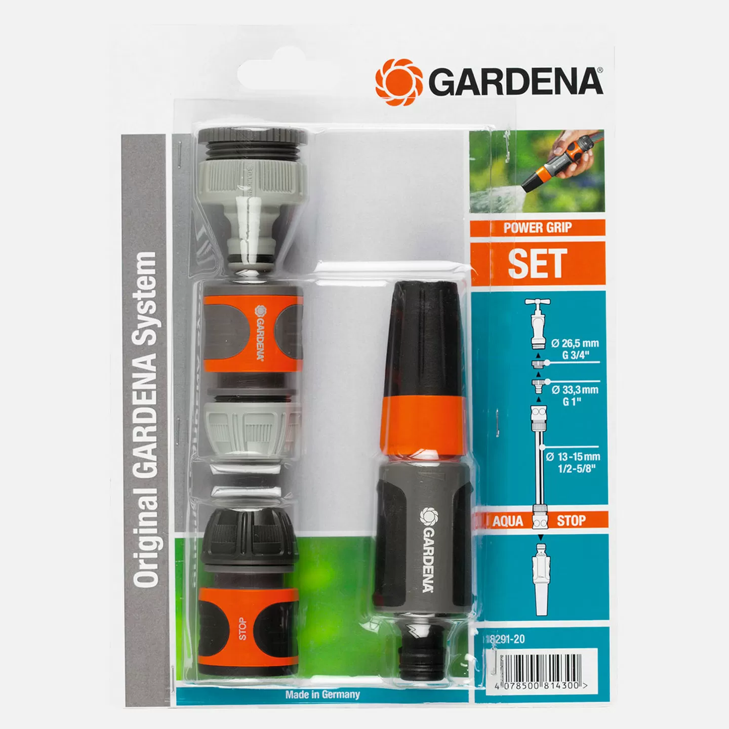 Gardena - Gardena 18291-20 (18295-20) Temel Set