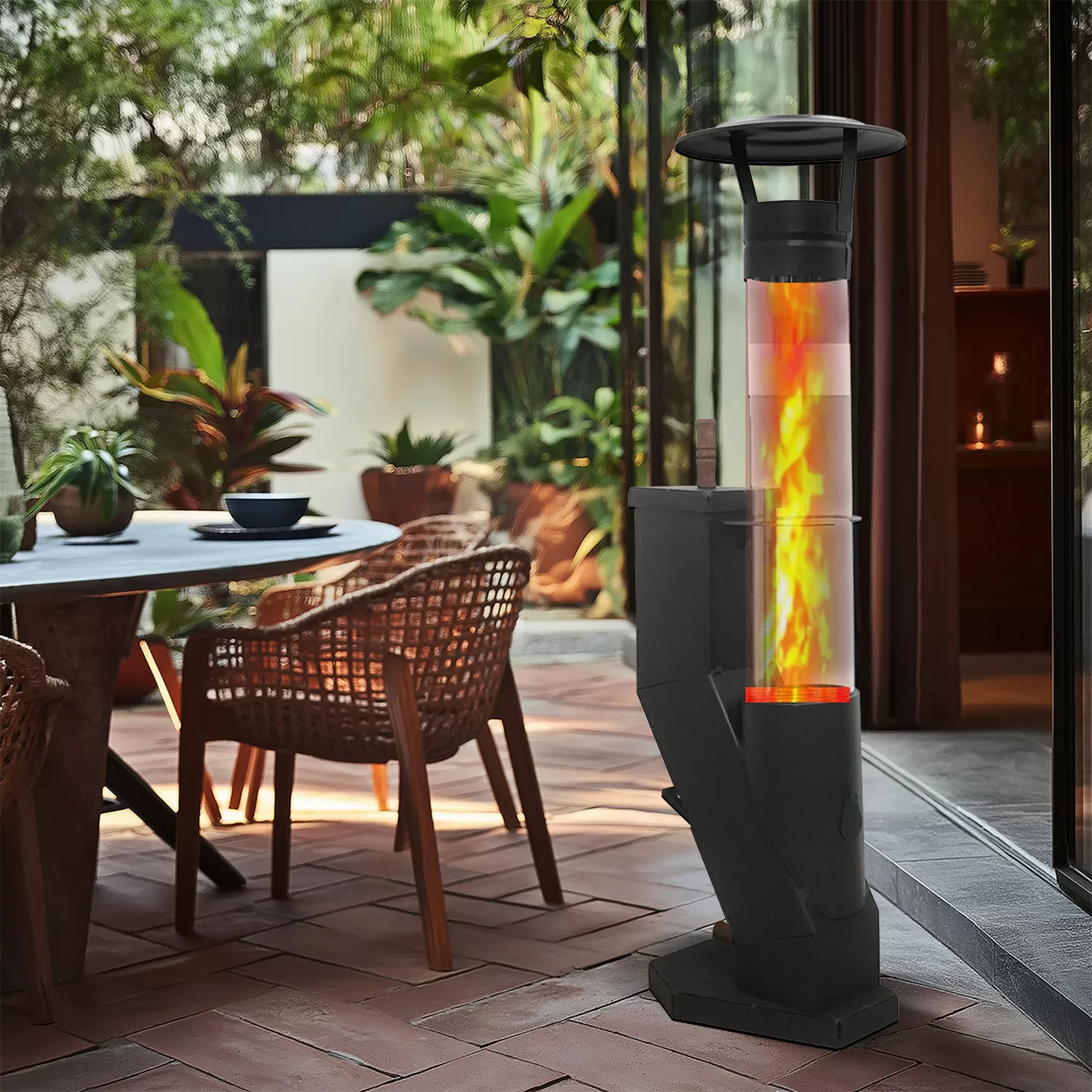 Grill Cup Pelet Sobası 50 cm