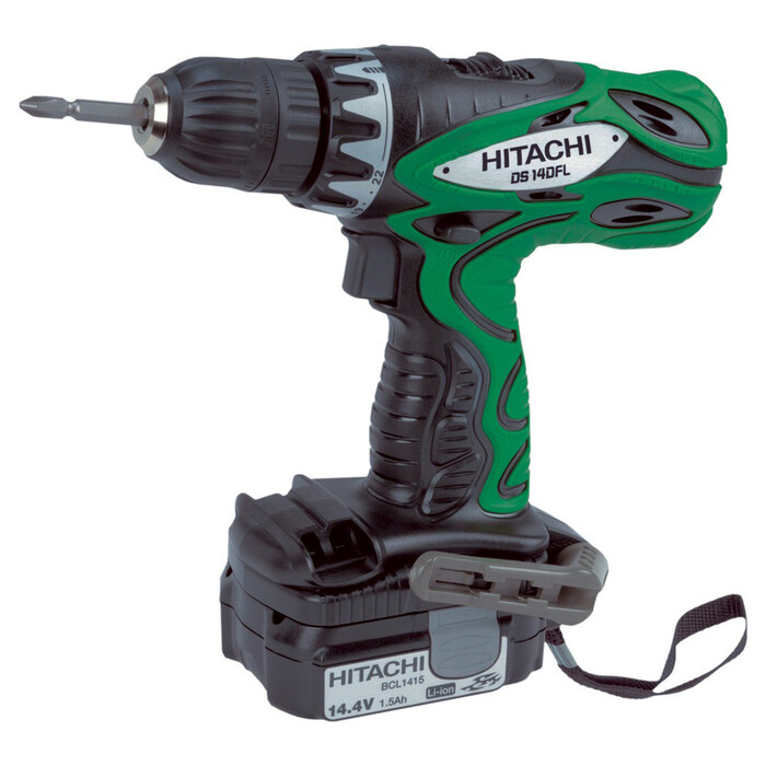 Hitachi - Hitachi DS14DFL 14.4V Akülü Vidalama