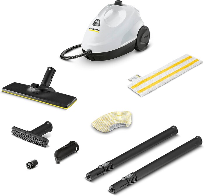 Karcher SC 2 EasyFix Buharlı Temizlik Makinesi, 3,5 Bar, 75 m² Temizleme Alanı - Thumbnail