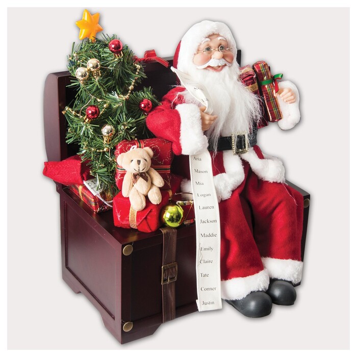 Loya - Loya Sandıklı Noel Baba Biblo 45CM