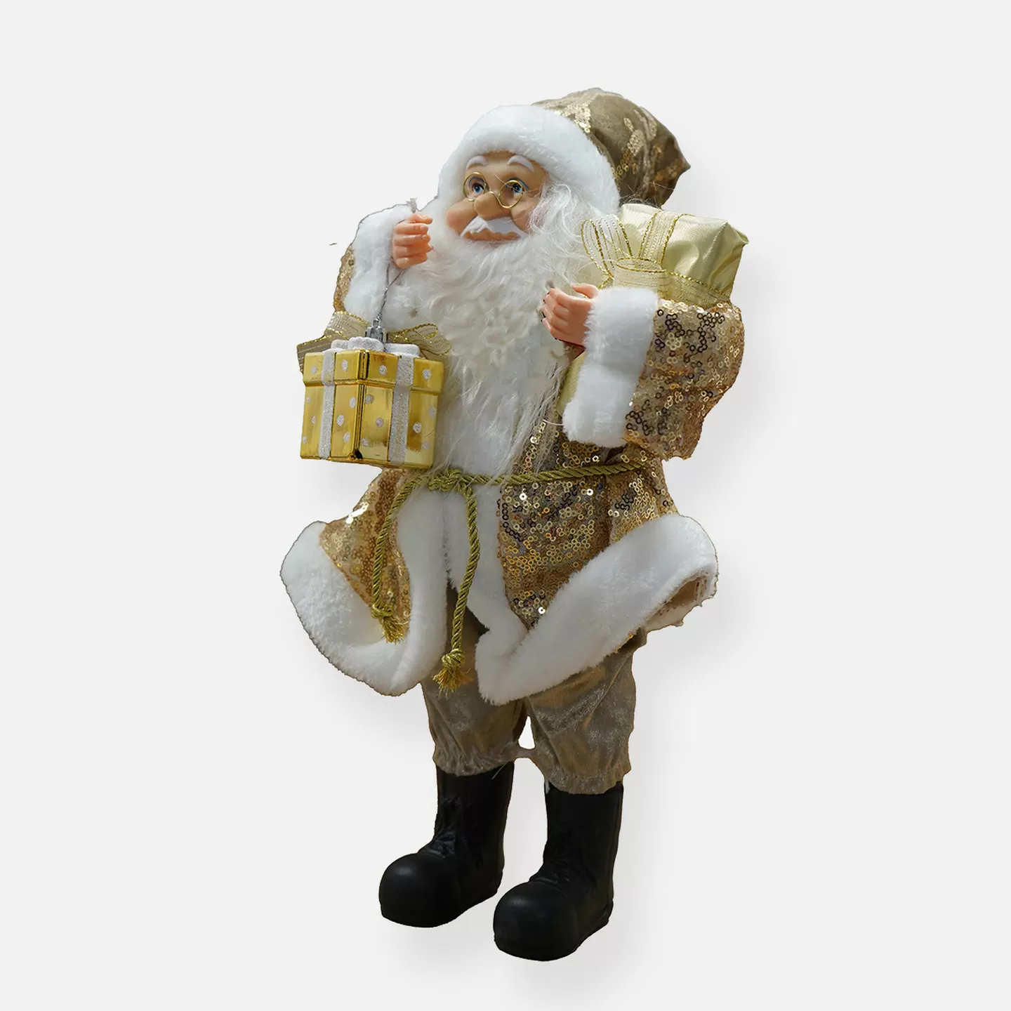 Noel Baba Biblo Sarı 40 cm