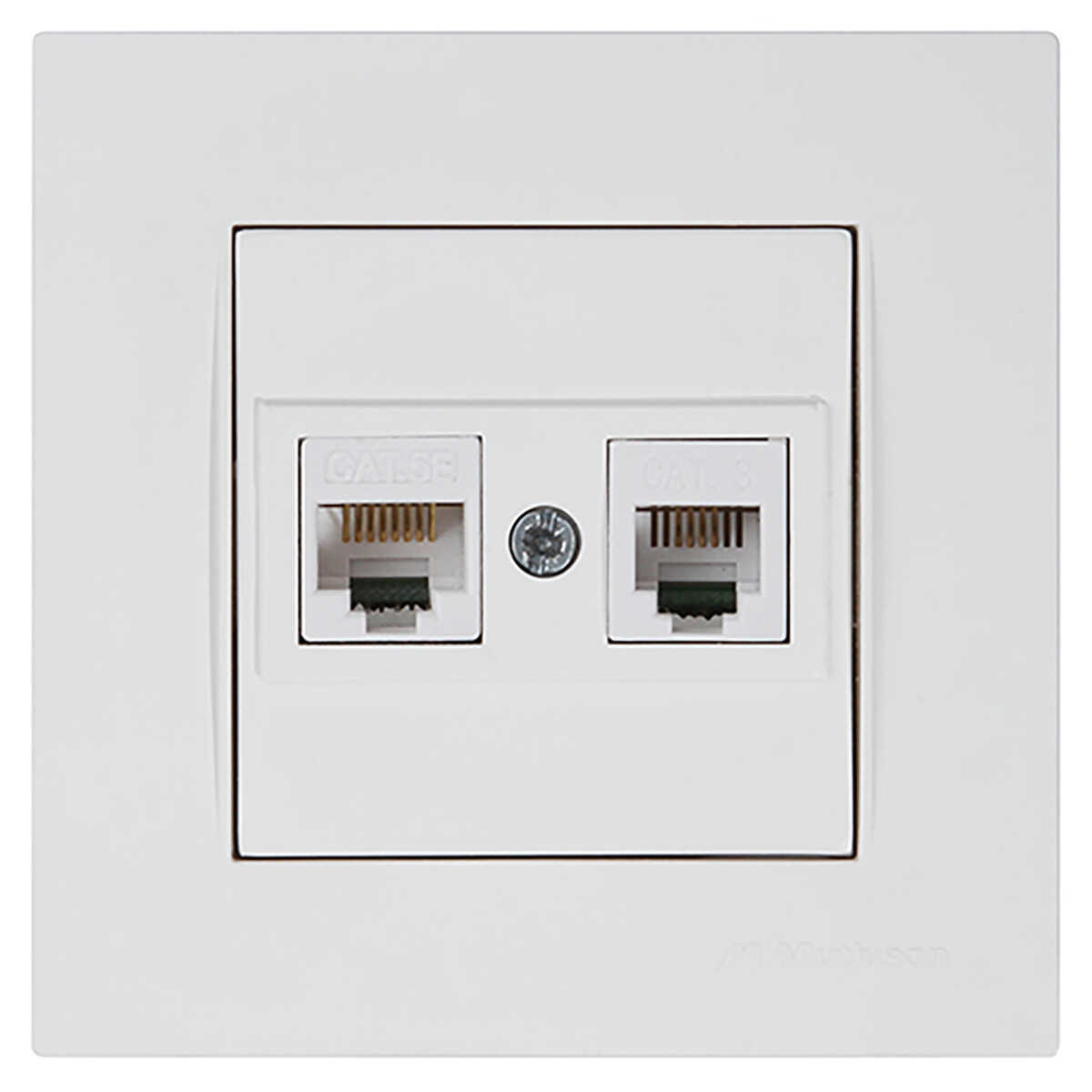  Rita Telefon Data Priz (rj12 Cat5e) Beyaz