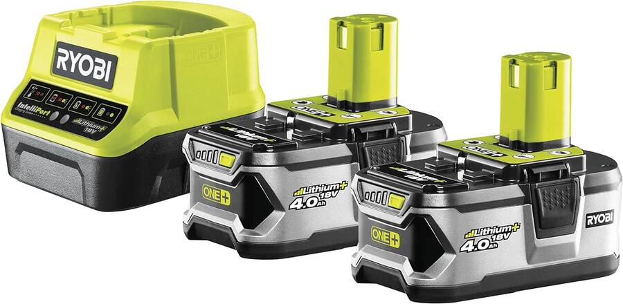 Ryobi RC18120-240X 18V 4Ah Akü Şarj Cihazı Seti