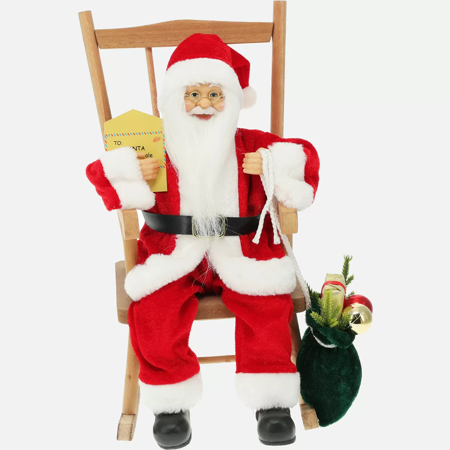  - Sandalyede Oturan Noel Baba