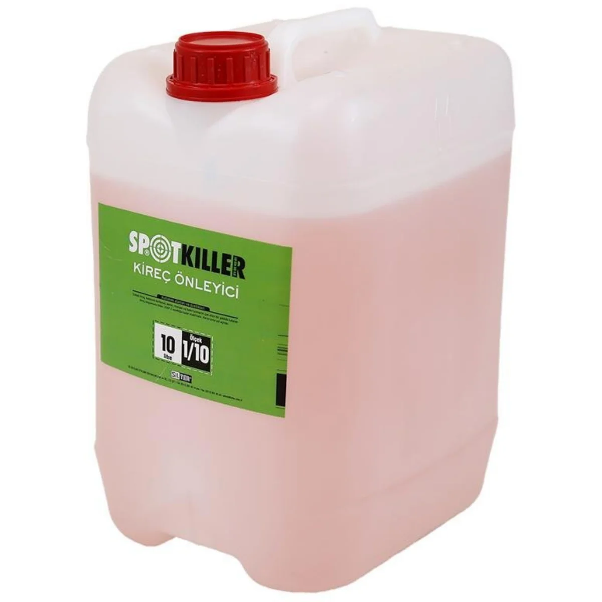 SILTER SY SK KO 01 “SPOT KILLER” Kireç Önleyici – 10 Litre (Ölçek 1/10) - 1
