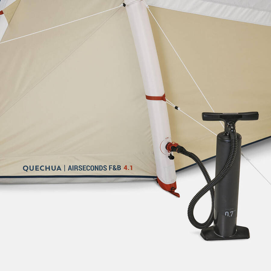 Şişirilebilir Kamp Çadırı - 4 Kişilik - 1 Oda - Air Seconds 4.1 F&B