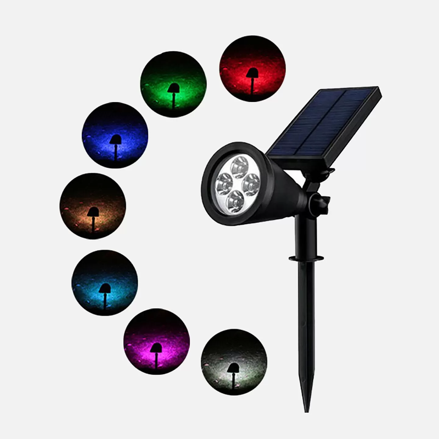 Solar Saplama ve Rgb Aplik Aydınlatma