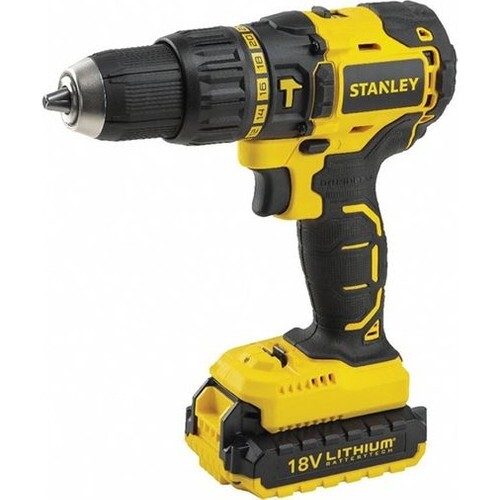 Stanley SBH20D2KA 18V 2 Ah Çift Akülü Profesyonel Darbeli Matkap ve 100 Parça Aksesuar Seti - Thumbnail