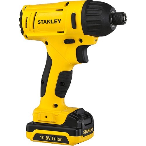 Stanley - Stanley SCI12S2K-TR 10.8V 1.5 Ah Li-ion Çift Akülü Şarjlı Darbeli Tornavida