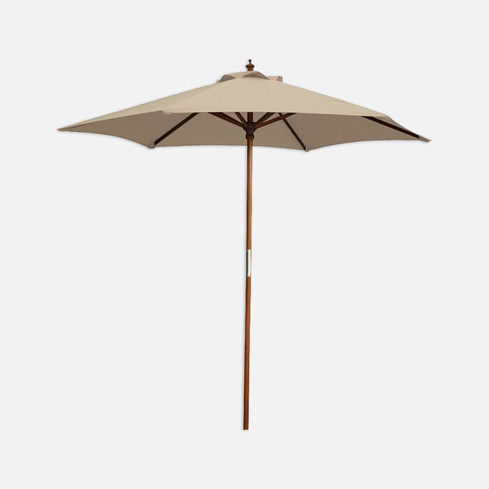 Sunfun Ahşap Şemsiye Naturel 300 cm