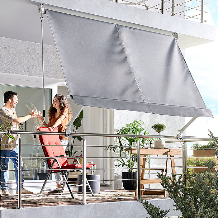 Sunfun Balkon Tentesi Açık Gri 295x245 cm - 3
