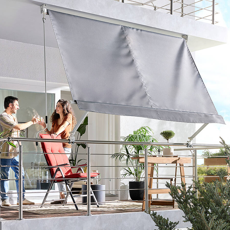 Sunfun Balkon Tentesi Açık Gri 295x245 cm - 3