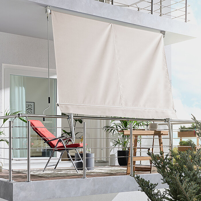 Sunfun Balkon Tentesi Bej 245x245 cm - 2
