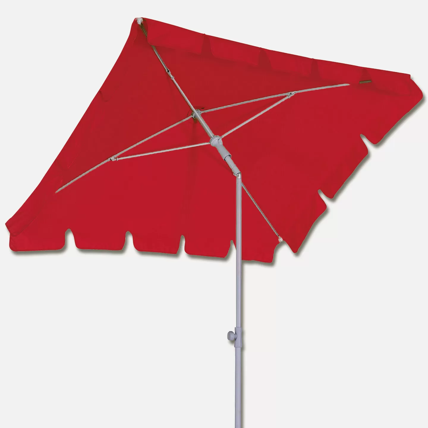 Sunfun - Sunfun Messina II Şemsiye Kırmızı 180x120 cm