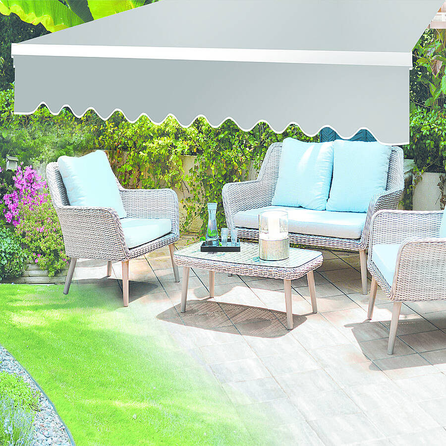 Sunfun Polyester Tente Açık Gri 200x150 cm - 1