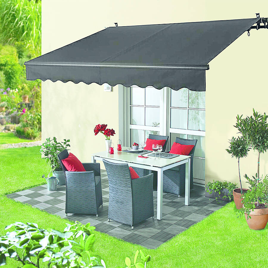 Sunfun Polyester Tente Antrasit 200x150 cm - 1
