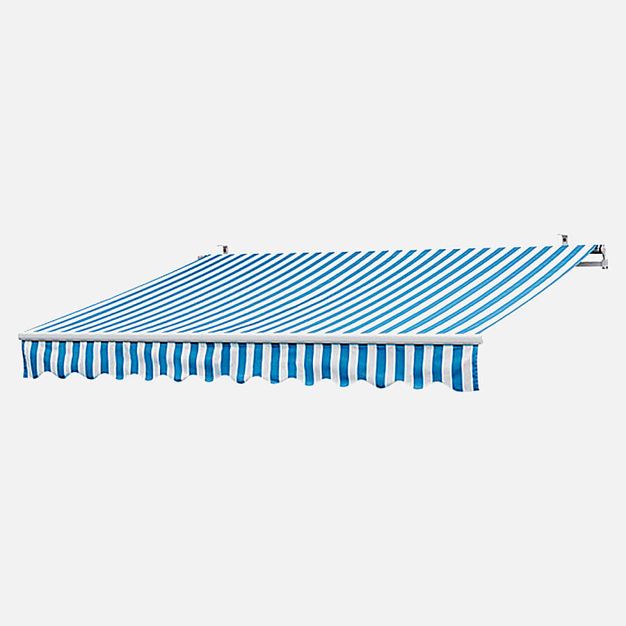 Sunfun Polyester Tente Mavi-Beyaz 300x200 cm - 2